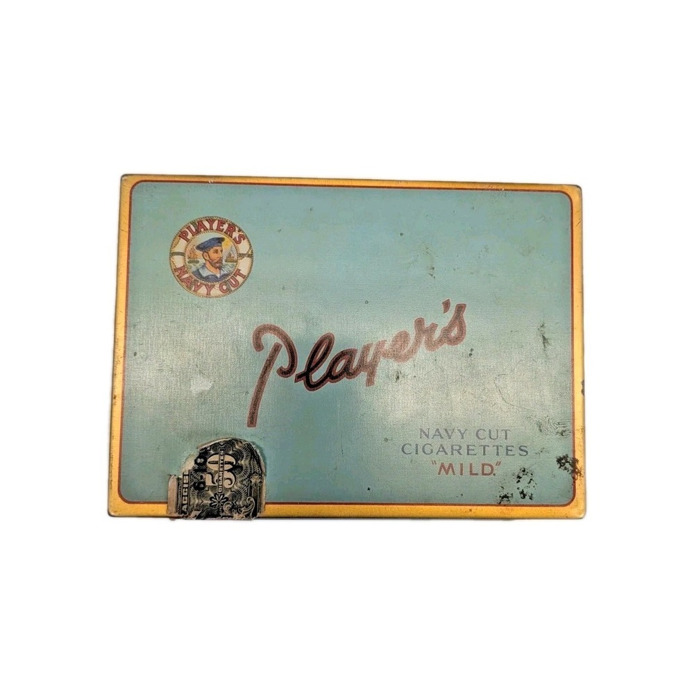 Vintage Player's Navy Cut Mild Cigarettes Tin – Tobacciana Collectible